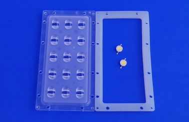 Lente 15W, equipos de la PC de modificación de la luz de calle del LED para las colocaciones de la lámpara del camino