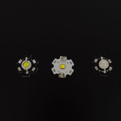 1Watt 3Watt 620nm - 630 nm Red High Power Led Diodes , led Chips LM80