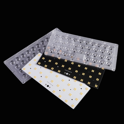 Lámpara LED 3030 Lente LED grado óptico PC Ángulo de haz de 60 grados
