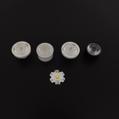Luz LED PMMA Lente LED, Lente reflector LED de alto rendimiento