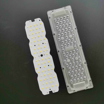 Componentes de lentes de luz de calle con reflector LED para reemplazar la lámpara HPS