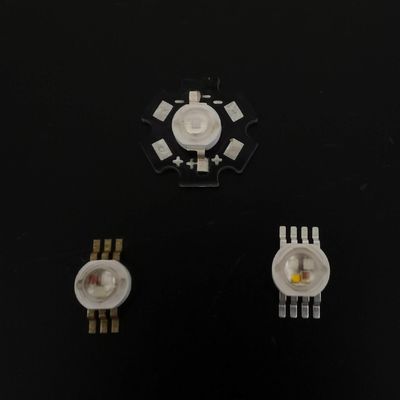 Star Shape 3w 9w RGB LED Diode High Power LED With colorful for LED Wall wash light