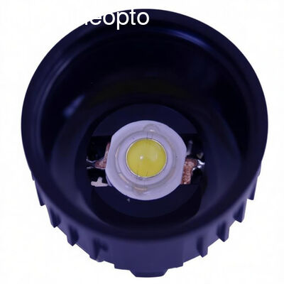 Lente óptica de PMMA LED con ángulo de visión de 45 grados y tamaño de 19,8x10,75 mm para proyector LED