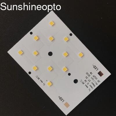 Tablero de PCB LED SMD 3030 personalizado 12 en 1 para luz de calle, luz de inundación, carretera, luz de túnel de jardín