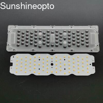 50W a granel 72 EN 1 tablero del PWB de 3030 SMD LED con la lente de 250x74x6.15m m para la fábrica ligera