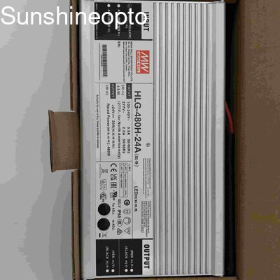 Fuente de alimentación LED de corriente constante de 480 W, 24 V y voltaje constante, resistente al agua IP65 para iluminación de túneles y bahías altas