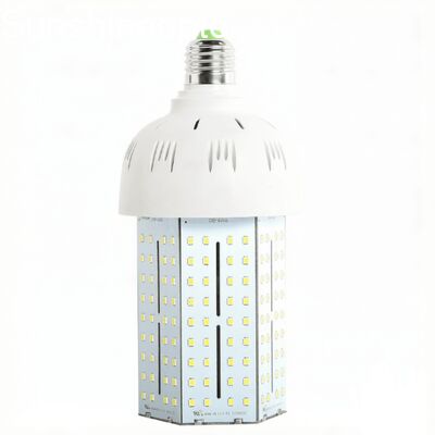 Bombilla LED de maíz de alta potencia de 45-50W con haz de 360 ​​grados y bases E26 E27 E39 E40 para iluminación exterior