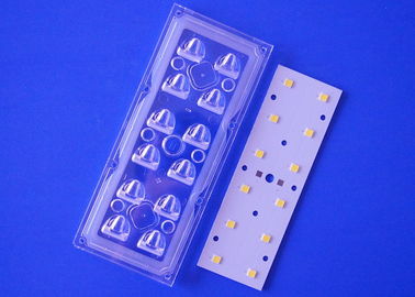 módulo 5050SMD 1-5W 12W - GRADO de la luz de calle del 173MM 2X6 12 LED de 35W 135X55