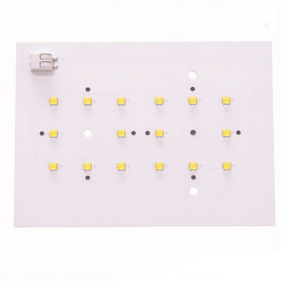 Tablero de PCB LED de aluminio personalizado para iluminación LED Fabricante de PCB blanco de una sola capa