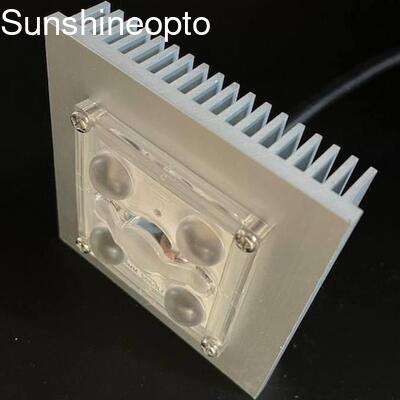 Módulo de alumbrado público LED 5050 resistente al agua con lente de PC de 150 × 75 grados Solución de iluminación de carreteras tipo II