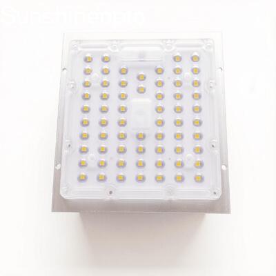 Lente óptica de la PC del módulo 64-LED de la lente del cuadrado 3030 LED del 90° con el fabricante de aluminio del PWB OEM/ODM