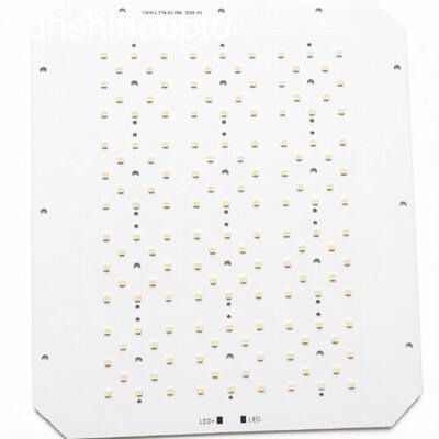 Placa PCB personalizada 120W 144 puntos 3030 SMD con lente LED de 50x50 mm