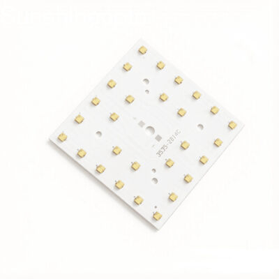 Tablero del PWB de 100×100m m 50W SMD3535 LED con el fabricante óptico del OEM del módulo de adaptación del camino y de la iluminación pública de la lente de la PC