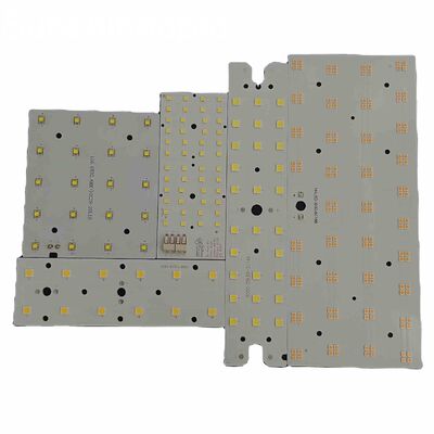 PWB de aluminio del fabricante del tablero del PWB de encargo de SMD LED con tamaño mínimo del agujero del cobre 0.2m m de 1oz