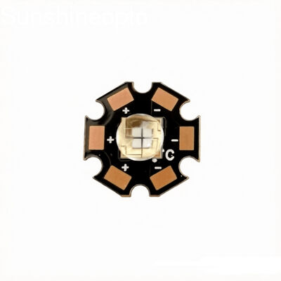 LED azul de alta potencia de 9W 450-460nm con LED de alta eficiencia con ángulo de haz de 90 grados