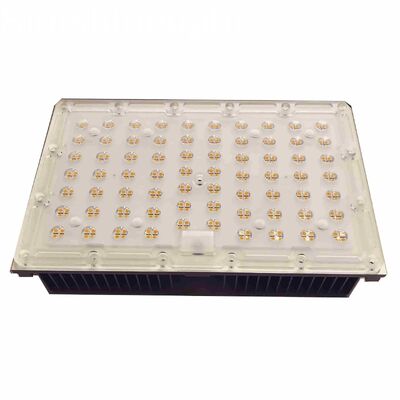 Cubierta personalizada del módulo de luz LED de 200W tablero óptico PCB de lente de PC 14s20p 2200K SMD 3030 LED de 90 grados
