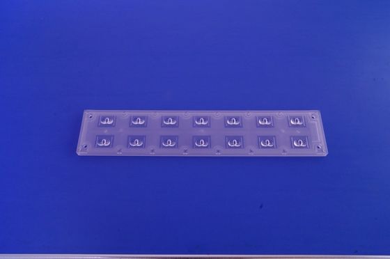 14W LED Collimator Lens , PC Led Street Lighting Lens