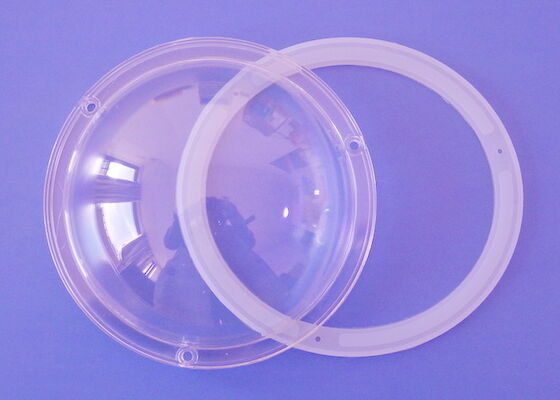 cubierta plástica transparente 168M M Dia With Gasket de 200W 300W LED
