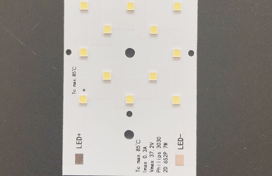 Tablero óptico del PWB LED de la PC SMD 3030 del grado para la alta luz de la bahía