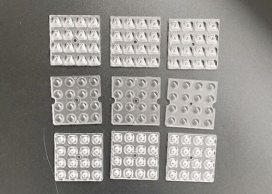 16 lente óptica de la PC de 24LEDs SMD3030 SMD5050 para 50x50m m