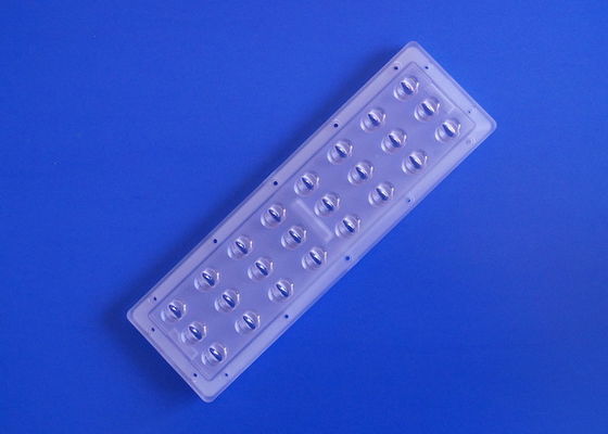 PC óptica del grado de la lente SMD5050 50X145 de la luz de calle del módulo LED del PWB