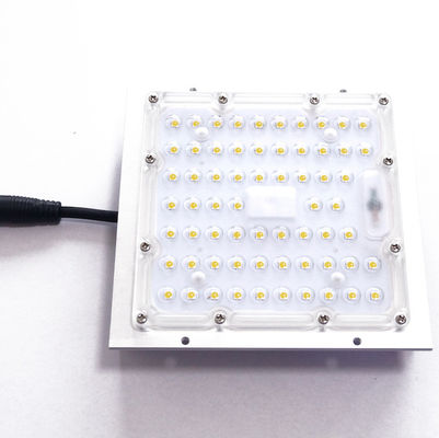 Kits de adaptación para farolas LED SMD3030 de forma cuadrada de 50w 150lm/W con junta de silicona para iluminación exterior