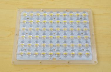 equipos de modificación de 60W LED con la lente llevada de la luz de calle, soldadura 60x1w del módulo del PWB llevada