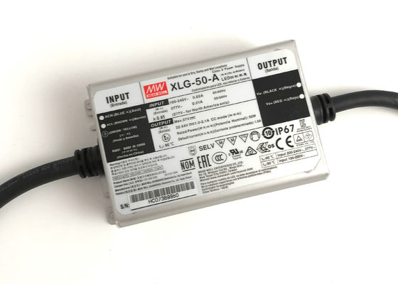 MEAN WELL XLG-50-A Controlador LED de modo de potencia constante de 50 W 1000 mA Controlador LED ajustable 0,53-2,1 A 22-54 V