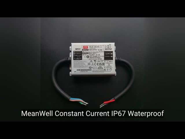 MeanWell Constant Current IP67 Waterproof Light Driver XLG-20-H 18-30V 0.7A 21W