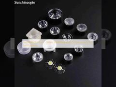 Led Reflector Lens , Single 30x60degree LED Optical Lens For Led Lighting