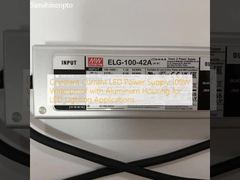 Fuente de alimentación LED de corriente constante de 100W impermeable con carcasa de aluminio para aplicaciones de iluminación LED