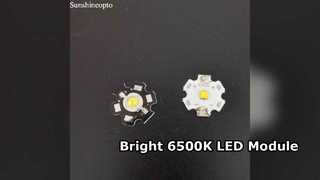 Luz brillante del PWB de la estrella del módulo 6500K LED de 220LM 3W